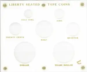 U.S. Liberty Seated Type Coins
