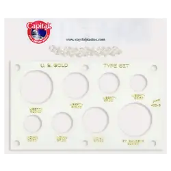 Gold Type Set Lib. 20, 10, 5, 2.50