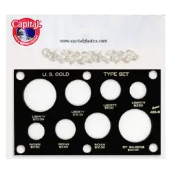 Gold Type Set Lib. 20, 10, 5, 2.50