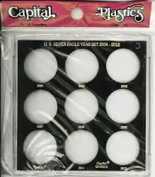 U.S. Silver Eagle Year Set 2004-2012