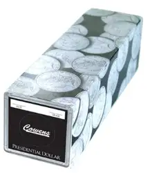 Color Coded Presidential Dollar Snaplock  (25 pack)
