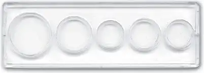 Edgar Marcus 2x6 Snap-Tite Cent to Half Dollar - 25 per box
