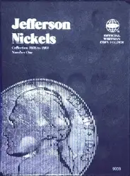 Jefferson Nickel No. 1 Folder, 1938-1961