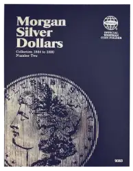 Morgan Silver Dollar Folder No. 2  Folder, 1884 - 1890