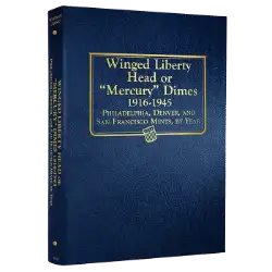 Mercury Dime Album 1916-1945