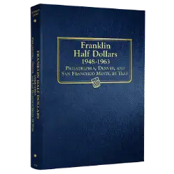 Franklin Half Dollar Album 1948-1963