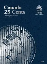Canadian 25 Cents Folder Vol. IV 1991-2000