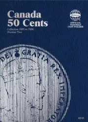Canadian 50 Cents Folder Vol. II 1902-1936
