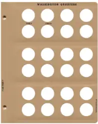 Washington Quarters Replacement Page 7 1998-P-1998-D