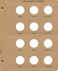 Sacagawea Dollars with Proof Replacement Page 4