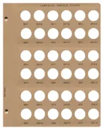 Lincoln Shield Cents Replacement Page (2010 - 2027)