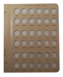Lincoln Shield Cents With Proof Replacement Page (2010 - 2021)