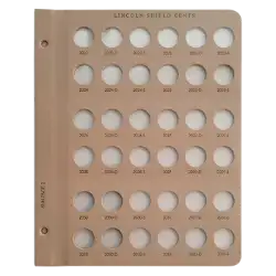 Lincoln Shield Cents With Proof Replacement Page (2022 - 2033)