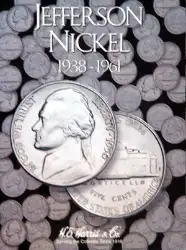 Jefferson Nickels Folder #1: 1938-1961
