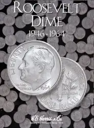 Roosevelt Dimes Folder No. 1 1946-1964