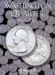 Washington Quarters Folder No. 3 1965-1987