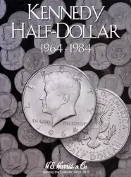Kennedy Half Dollar Folder No. 1 1964-1984