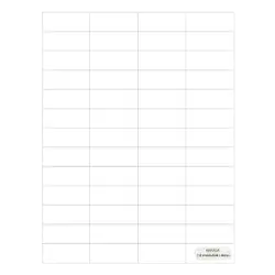 Paper Inserts for Defender Coin Slab (12 Sheets/624 Labels)