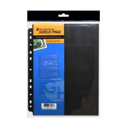 4 Pocket Double-Sided Pages for Modern-Sized Currency - 10 pack