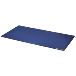 Desk Mat with Stitched Edges - 14 x 24 (Cobalt Blue)