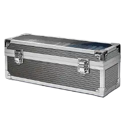 Falcon Series 20 Slab Box - Clear Top - Graphite