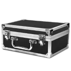 Falcon Series 30 Slab Box - Front Handle - Black Pleather