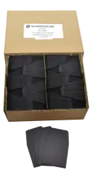Paper Coin Envelope, Black - Qty: 500