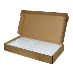 Half Dollar 30.6mm Bulk Direct-Fit / M Ring-Fit EvoCore Coin Holders. 250 count box.
