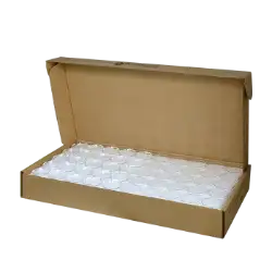 Large Dollar 38.1mm Bulk Direct-Fit EvoCore Coin Holders 250 count box.