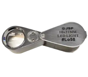 10x Loupe with LED Light - 21mm