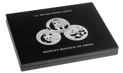 Collector Box - Panda 1 oz Silver Coins