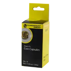 Dime (17.9mm) Direct-Fit EvoCore Coin Capsules - 10 Pack