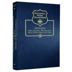 2019-2021 National Park Quarter Album P,D,WP Mints