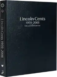 Lincoln Cents 1959-2008, Date & Mintmark Set P, D & S (Black)