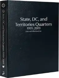 State, DC, and Territorial Quarters 1999-2009, Date & Mintmark Set P & D (Black)