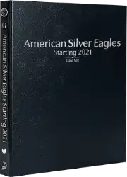 American Silver Eagles Starting 2021, Date Set P, S & W (Black)