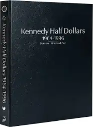 Kennedy Half Dollars 1964-1996, Date & Mintmark Set P, D & S (Black)
