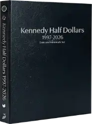 Kennedy Half Dollars 1997-2026, Date & Mintmark Set P, D & S (Black)