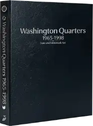 Washington Quarters 1965-1998, Date & Mintmark Set P, D & S (Black)