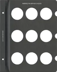 Blank Page, Silver Eagle (Black)