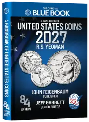 2027 Blue Book, Handbook of US Coins, Hardcover