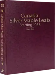 Canada Silver Maple Leafs: Starting 1988 Date Set (Burgundy)