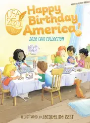 Official Whitman Folder - Kids Love Coins P&D 2026 - 250th America Celebration