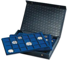 2 Tray Coin "Jewel" Box - MK4TBLLEER