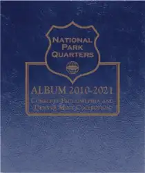 National Park Quarters Album 2010- 2021,  P & D