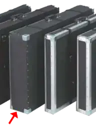 Reinforced Carrying Case For 2 AZ Showcases