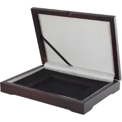 Wood Display Box - Holds the 2 in 1 PCGS Slab