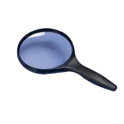 Round Hand Magnifier - 4.5" Diopter