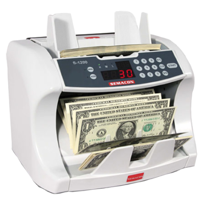 Semacon Bank Grade Currency Counter S-1200