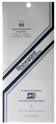 Showgard Showgard Mounts - 240mm Strips (Black) - 80x240mm
